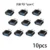 Black 10pcs