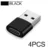 4pcs Black