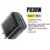 30W Black US Plug