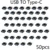 Black 50pcs