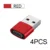 4pcs Red