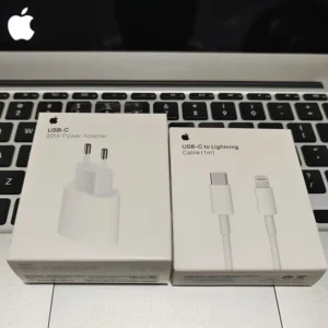 20W USB-C Power Adapter Original Fast Charger for iPhone 17/16/15 Mini pro Max Type C with Apple Cable Compatible with iPhone 14